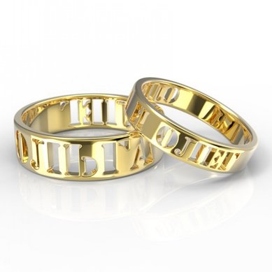 Обручальные кольца 816 | 816-Н13853 - Ювелирный салон На Неглинной / Ювелиры Москвы