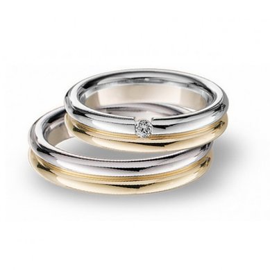 Обручальные кольца SRF1030 | SRF1030-Н13863 - Ювелирный салон На Неглинной / Ювелиры Москвы