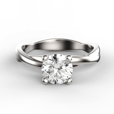 Помолвочное кольцо 1523-Н13875 - Ювелирный салон На Неглинной / Ювелиры Москвы