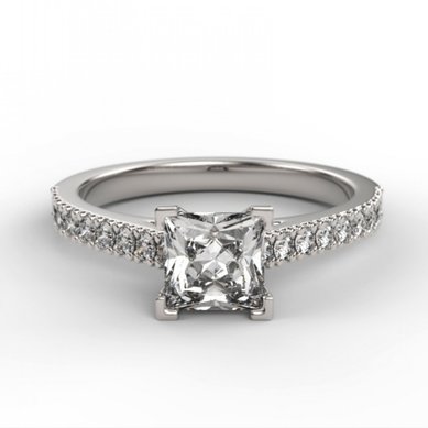 Помолвочное кольцо 1516-Н13878 - Ювелирный салон На Неглинной / Ювелиры Москвы