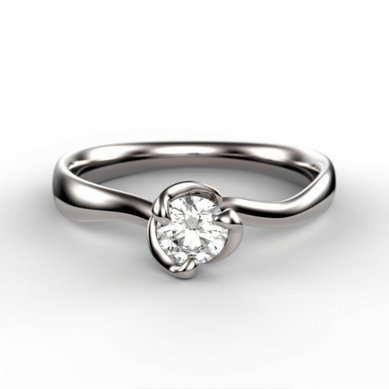 Помолвочное кольцо 1525-Н13879 - Ювелирный салон На Неглинной / Ювелиры Москвы