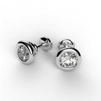 Серьги 1543-Н13888 - Ювелирный салон На Неглинной / Ювелиры Москвы