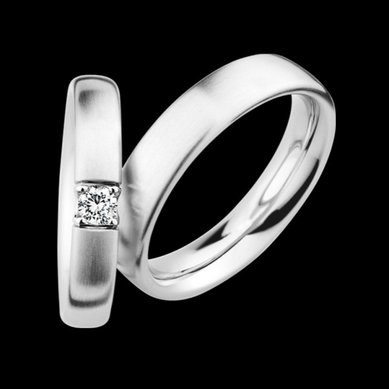 Обручальные кольца ST-8039-И13927 - Ювелирный салон Иванов и Ко - ювелирная мануфактура