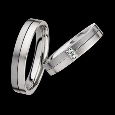 Обручальные кольца ST-8048-И13930 - Ювелирный салон Иванов и Ко - ювелирная мануфактура