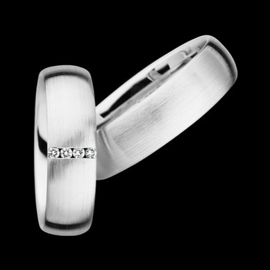 Обручальные кольца ST-8046-И13942 - Ювелирный салон Иванов и Ко - ювелирная мануфактура