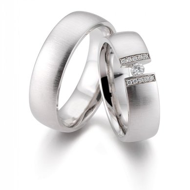 Обручальные кольца VF-2083-И13951 - Ювелирный салон Иванов и Ко - ювелирная мануфактура