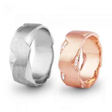 Обручальные кольца 1154-Ж | 1154-Ж-А1401 - Ювелирная компания Алмаз