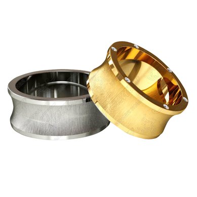 Обручальные кольца 1058 | 1058-А1408 - Ювелирная компания Алмаз