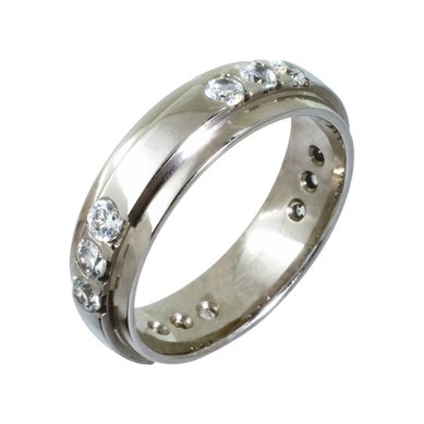 Обручальное кольцо 006-П142 - Ювелирные салоны Купидон Платиновая коллекция