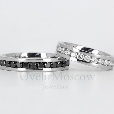 Обручальные кольца (арт.3525) | (арт.3525)-Н14669 - Ювелирный салон На Неглинной / Ювелиры Москвы...