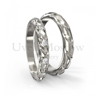 Обручальные кольца (Арт 1778) | (Арт 1778)-Н14683 - Ювелирный салон На Неглинной / Ювелиры Москвы...