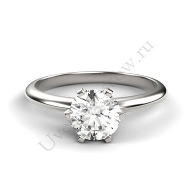 Помолвочное кольцо 1526-Н14776 - Ювелирный салон На Неглинной / Ювелиры Москвы