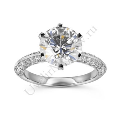 Помолвочное кольцо 1581-Н14778 - Ювелирный салон На Неглинной / Ювелиры Москвы