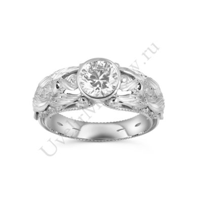 Помолвочное кольцо 1713-Н14781 - Ювелирный салон На Неглинной / Ювелиры Москвы