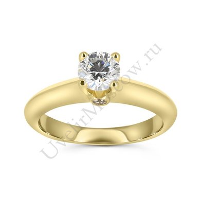 Помолвочное кольцо Н14784 - Ювелирный салон На Неглинной / Ювелиры Москвы