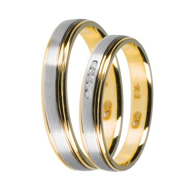Обручальные кольца З1483 - Сеть ювелирных салонов ЗЛАТОГРАД