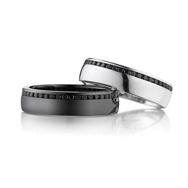 Обручальные кольца YA-669 | YA-669-З14891 - Ювелирная студия Золотой Дом