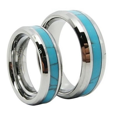 Обручальные кольца с бирюзой YA-674 | с бирюзой YA-674-З14963 - Ювелирная студия Золотой Дом...