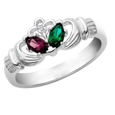 Помолвочное кольцо Кладдах MC-31-З14973 - Ювелирная студия Золотой Дом