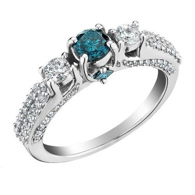 Помолвочное кольцо MC-17-З14980 - Ювелирная студия Золотой Дом