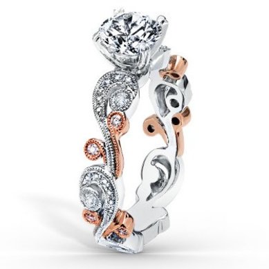 Помолвочное кольцо KK-6967-З14984 - Ювелирная студия Золотой Дом