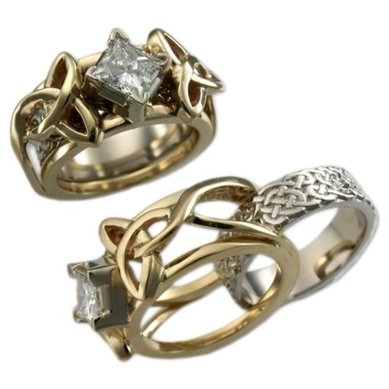 Помолвочное кольцо Арвен YA-866-З15026 - Ювелирная студия Золотой Дом