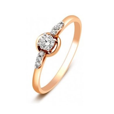 Помолвочное кольцо 015179-Г15302 - Ювелирный салон Голден Гросс / Golden Gross