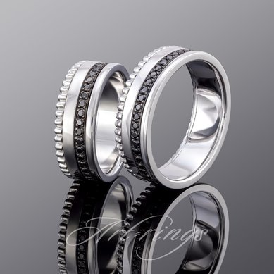 Обручальные кольца 985 | 985-A15392 - Ювелирная студия Art-Rings