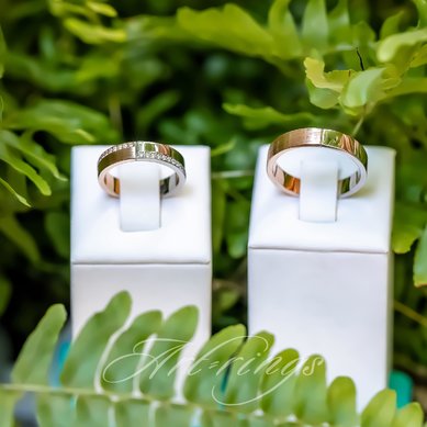 Обручальные кольца 727 | 727-A15402 - Ювелирная студия Art-Rings