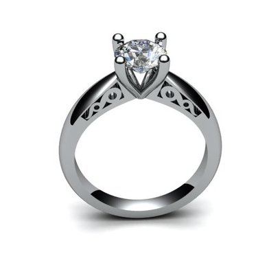 Помолвочное кольцо ПК-2-Д15429 - Ювелирная выставка Дубровка