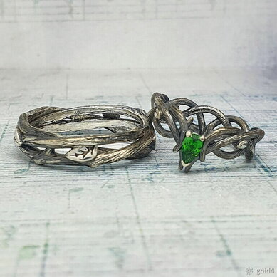 Обручальные кольца 46661804 | 46661804-Ю15479 - Ювелирный салон Ювелирный лофт go_LD