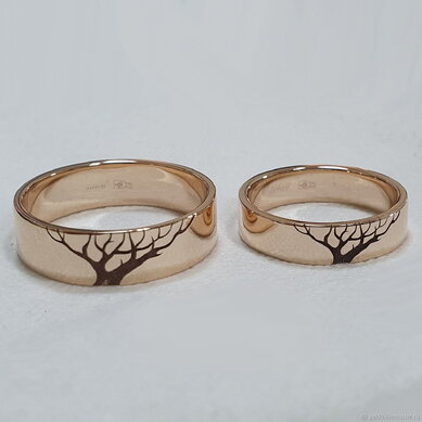 Обручальные кольца 40305012 | 40305012-Ю15485 - Ювелирный салон Ювелирный лофт go_LD