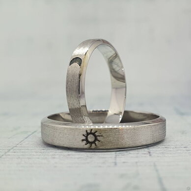 Обручальные кольца 40070274 | 40070274-Ю15488 - Ювелирный салон Ювелирный лофт go_LD