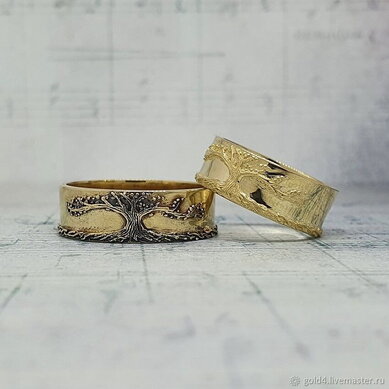 Обручальные кольца 43869190 | 43869190-Ю15490 - Ювелирный салон Ювелирный лофт go_LD