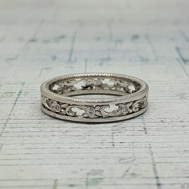 Обручальное кольцо 40199100-Ю15491 - Ювелирный салон Ювелирный лофт go_LD