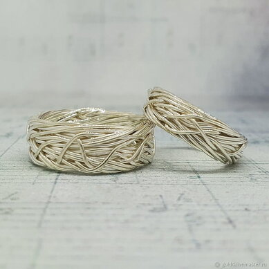 Обручальные кольца 43606904 | 43606904-Ю15495 - Ювелирный салон Ювелирный лофт go_LD