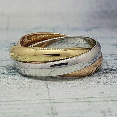 Обручальное кольцо 46376402-Ю15496 - Ювелирный салон Ювелирный лофт go_LD