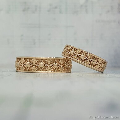 Обручальные кольца 43668870 | 43668870-Ю15497 - Ювелирный салон Ювелирный лофт go_LD