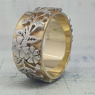 Обручальное кольцо 50017258-Ю15500 - Ювелирный салон Ювелирный лофт go_LD