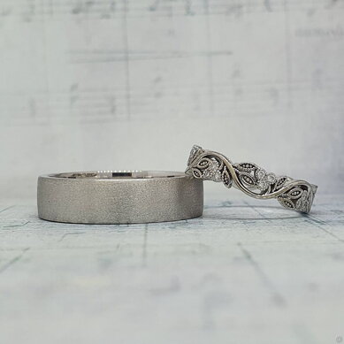 Обручальные кольца 40274394 | 40274394-Ю15509 - Ювелирный салон Ювелирный лофт go_LD