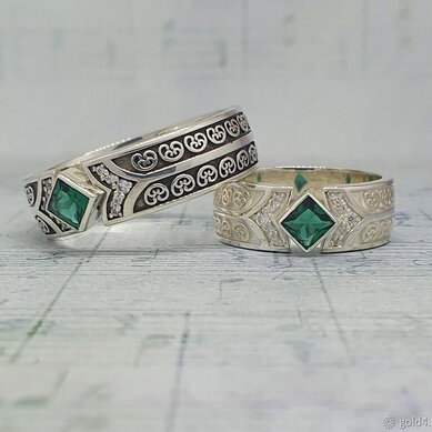 Обручальные кольца 49546238 | 49546238-Ю15519 - Ювелирный салон Ювелирный лофт go_LD