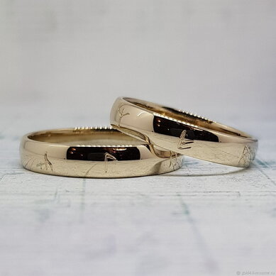 Обручальные кольца 40256258 | 40256258-Ю15539 - Ювелирный салон Ювелирный лофт go_LD