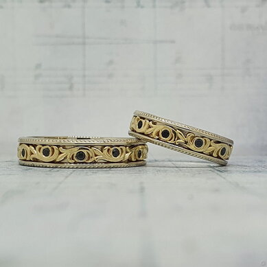 Обручальное и помолвочное кольца 41324550 | 41324550-Ю15547 - Ювелирный салон Ювелирный лофт go_LD...