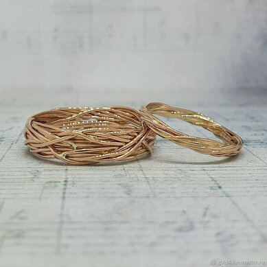 Обручальные кольца 43606552 | 43606552-Ю15558 - Ювелирный салон Ювелирный лофт go_LD