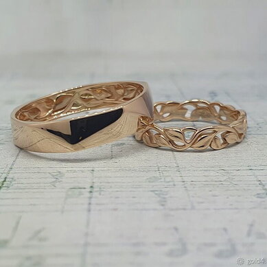 Обручальные кольца 49998934 | 49998934-Ю15567 - Ювелирный салон Ювелирный лофт go_LD