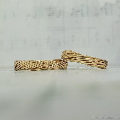 Обручальные кольца 43747494 | 43747494-Ю15581 - Ювелирный салон Ювелирный лофт go_LD