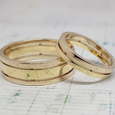 Обручальные кольца 40127964 | 40127964-Ю15582 - Ювелирный салон Ювелирный лофт go_LD