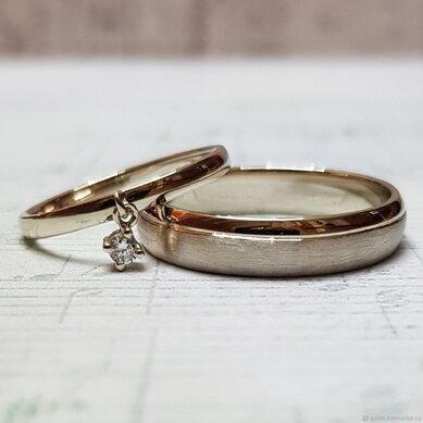 Обручальные кольца 40277912 | 40277912-Ю15588 - Ювелирный салон Ювелирный лофт go_LD