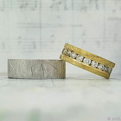 Обручальное и помолвочное кольца 46571652 | 46571652-Ю15589 - Ювелирный салон Ювелирный лофт go_LD...