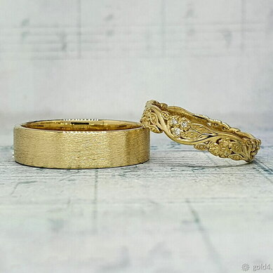 Обручальные кольца 46622432 | 46622432-Ю15611 - Ювелирный салон Ювелирный лофт go_LD